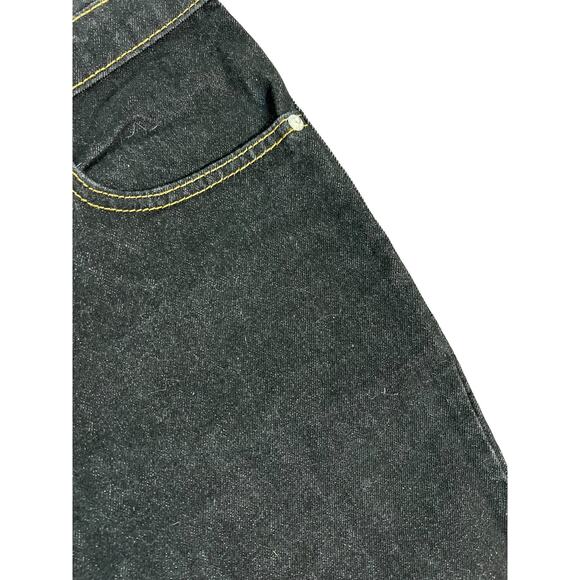 Jordache Womens Jeans 13/14 Cotton Bootcut Black Denim - Picture 3 of 9